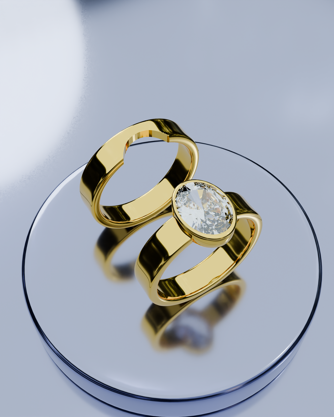 Design 1 — The Single Stone